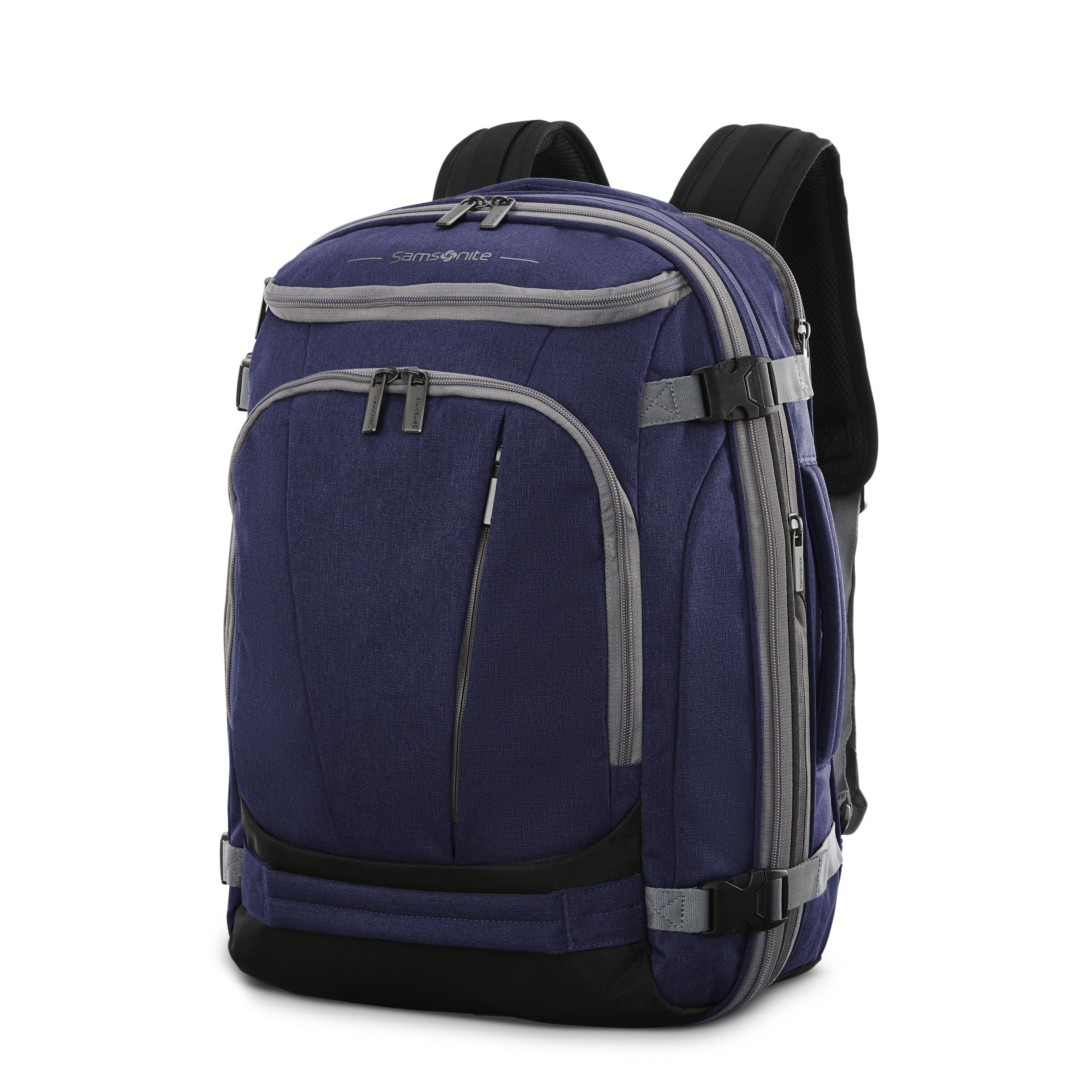 Samsonite Mother Lode Jr Backpack Heathered Graphite Travel Backpack 154256-D636