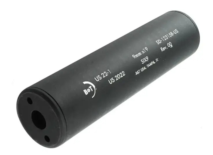 B&amp;T Station Six 9 WIPE Suppressor SD-122950-US