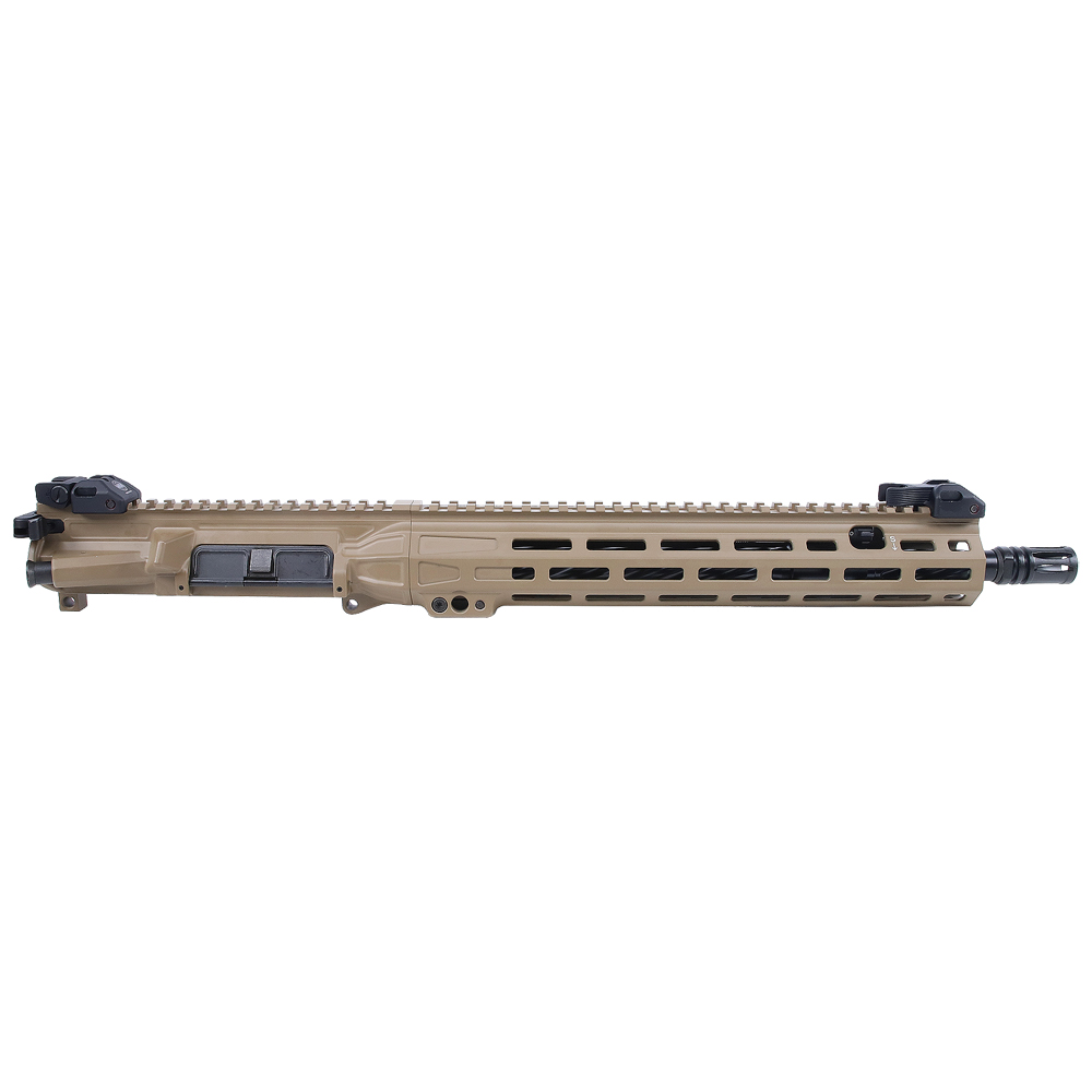 LWRC ICMKII 5.56mm 14&quot; 1/7&quot; 1/2x28 Flat Dark Earth Short Barrel Rifle Upper ICMKIIU5CK14S