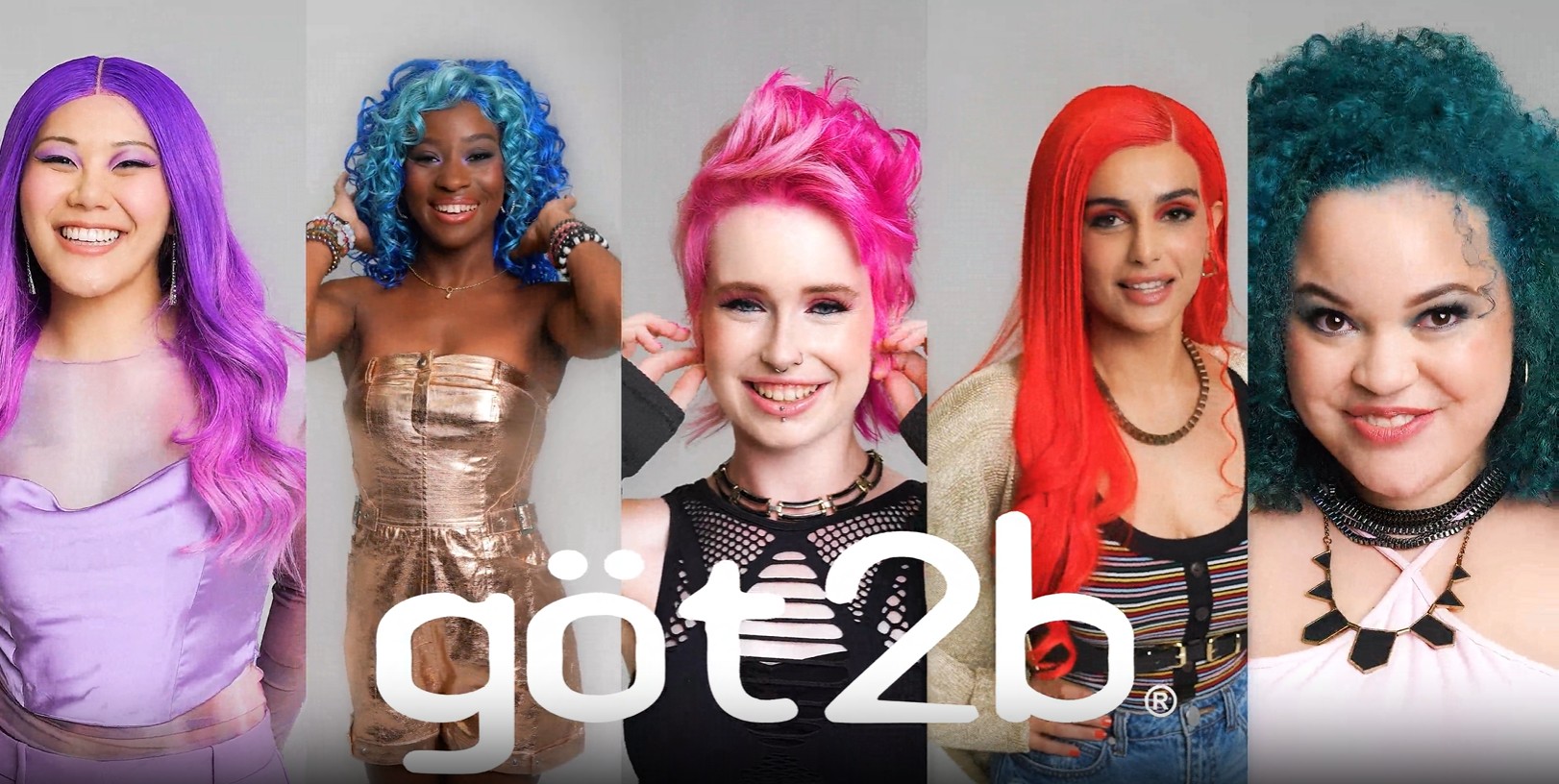 thumbnail video image 3 of got2b Color Remix, Customizable Semi-Permanent Hair Color, 093 Shocking Pink, 1 Application, 3 of 12