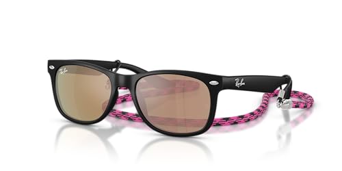 Ray-Ban Junior New Wayfarer Rubber Black Orange Mir Pink Polar 0RJ9052S-70287J47