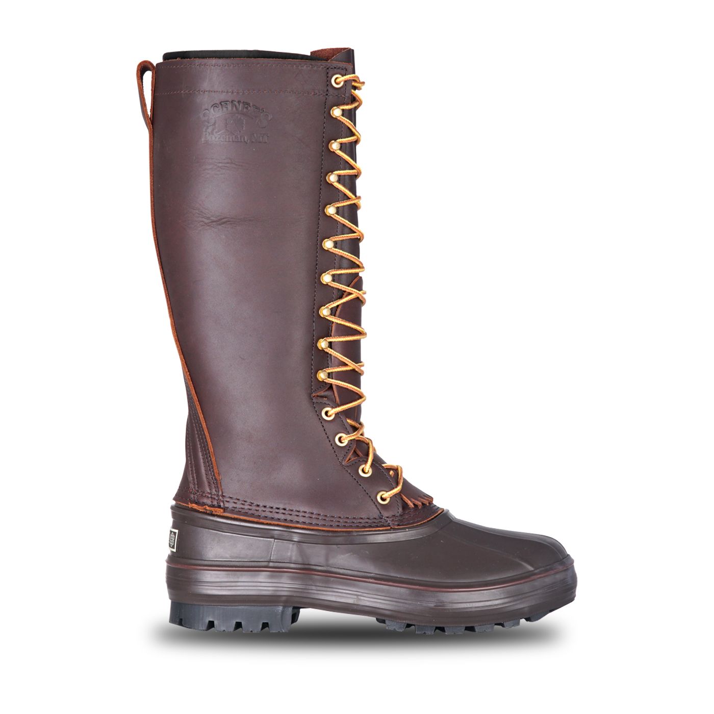Schnee's Hunter II 16" Brown Leather Pac Boots, Thinsulate Liner