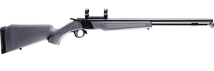 WOLF 50 CAL 24&quot; Bbl Break Action In-Line Rifle w/Durasight ISM or WFOS, 0 MOA Pic Rail, and w/a 1&quot; Removable Spacer to Adjust Length of Pull