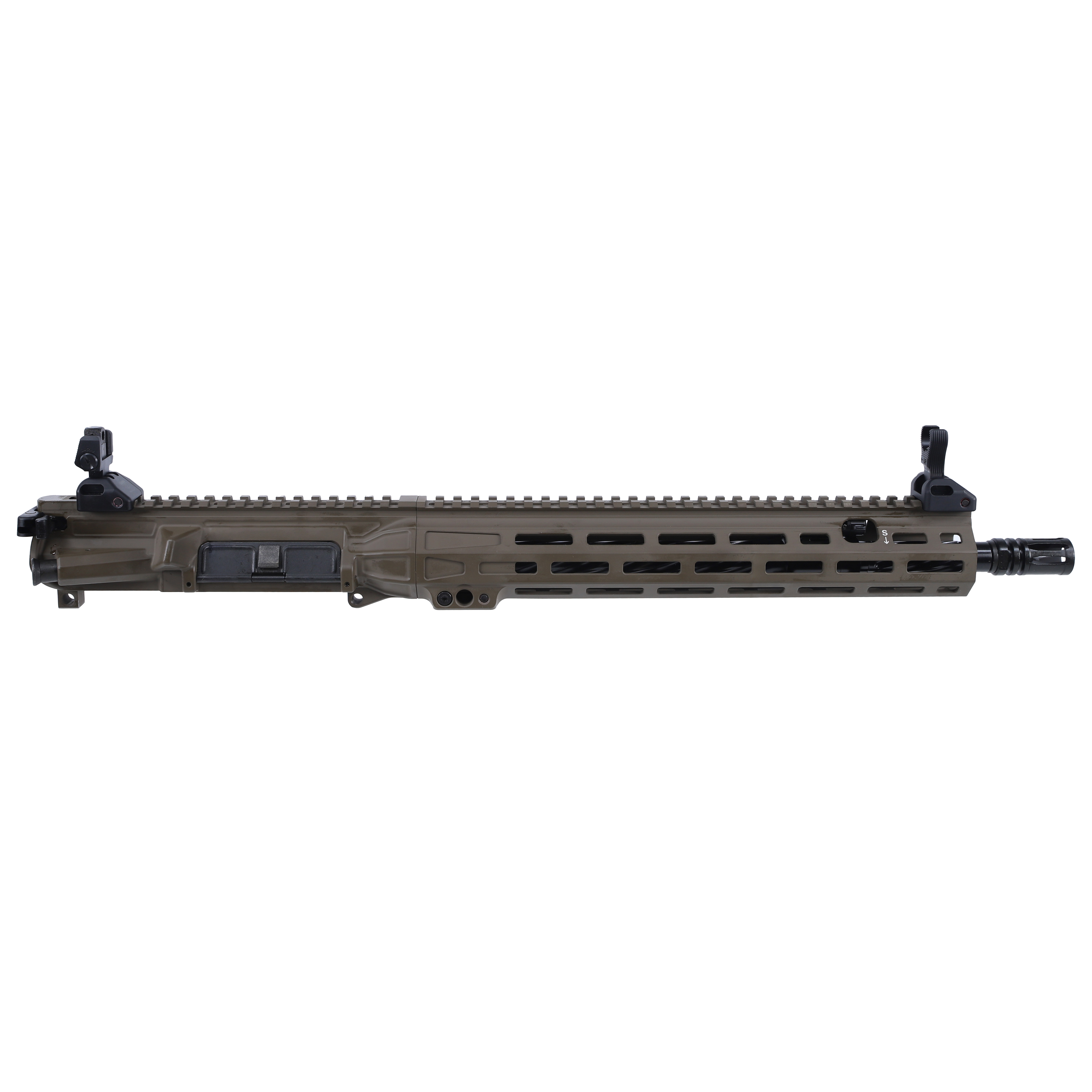 LWRC ICMKII 5.56mm 14&quot; 1/7&quot; 1/2x28 Patriot Brown Short Barrel Rifle Upper ICMKIIU5PBC14S