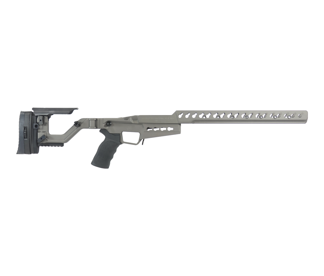 Accuracy International AT-X AICS SA Short Chassis Rem 700 Tungsten Folding Stock 29743FO-TN