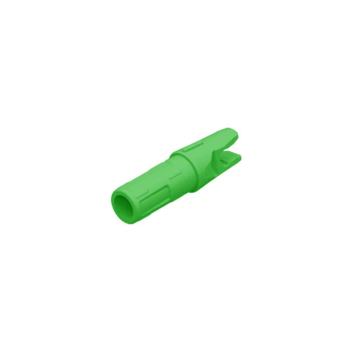 Gold Tip 0.246 Accu-Lite 8gr Solid Green Nock 12ct NOCKALGR12
