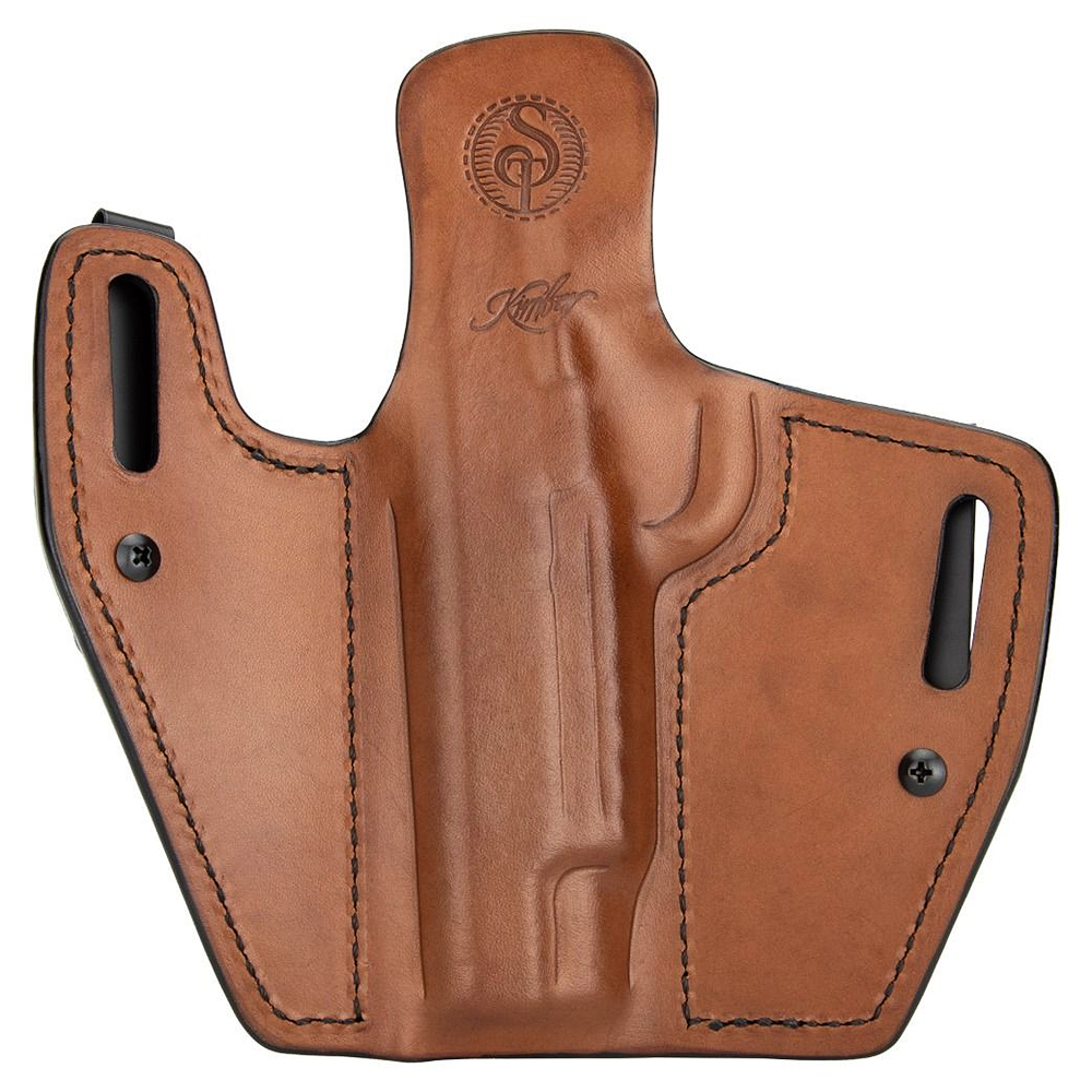 Kimber 1911 5&quot; OWB/IWB RH Brown Holster, Rail/No Rail 4200588