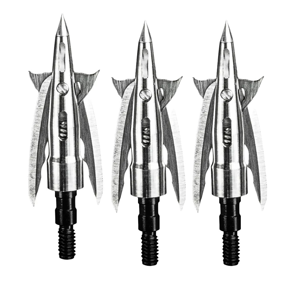 Beast Broadheads 2.0&quot; - 100 grain - Titanium TI-3PACK-100g-2.0in