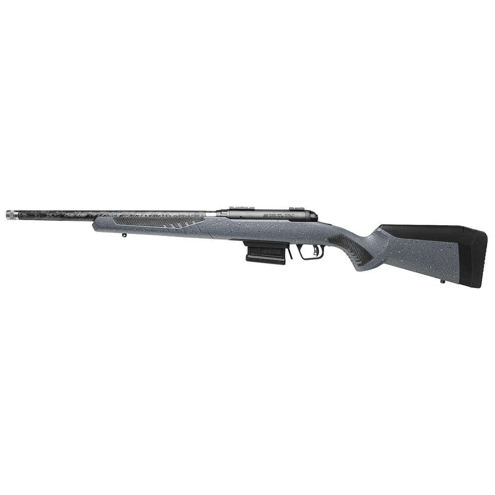 Savage Arms 110 Carbon Predator .300 BLK 18" 1:8" 5/8x24 Bbl Gray Granite BA Rifle w/(1) 4rd AICS Mag 57937