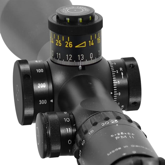 Schmidt Bender 5-25x56 PM II LP GRID 1cm cw DT / ST Riflescope 677-911-422-94-67