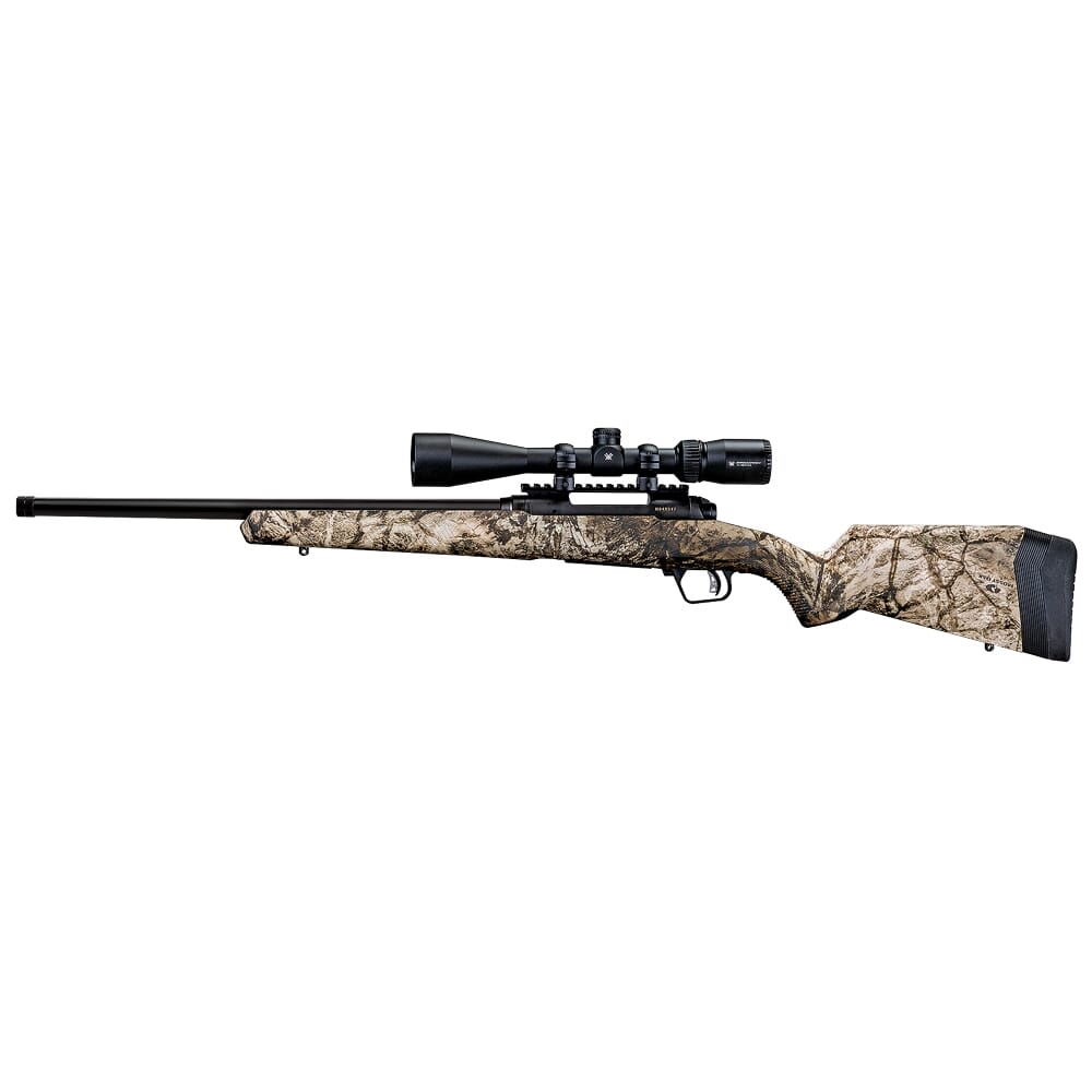Savage Arms 110 Apex Predator XP 6.5 Creedmoor 24" 1:8" Bbl Mossy Oak Terra BA Rifle w/Vortex Crossfire II 4-12x44mm Scope, (1) 4rd Mag 57360
