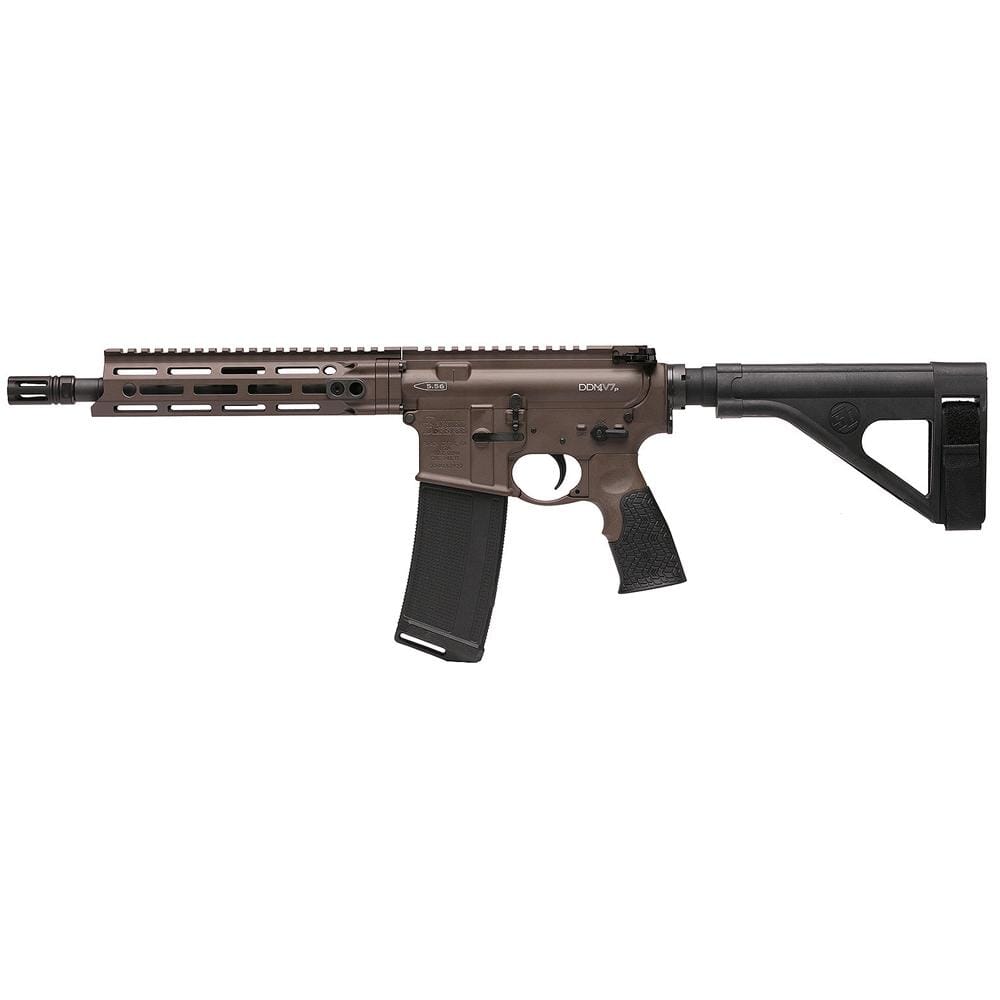 Daniel Defense DDM4 V7 5.56 NATO 10.3" 1:7 Mil Spec Brown Pistol 02-128-18052
