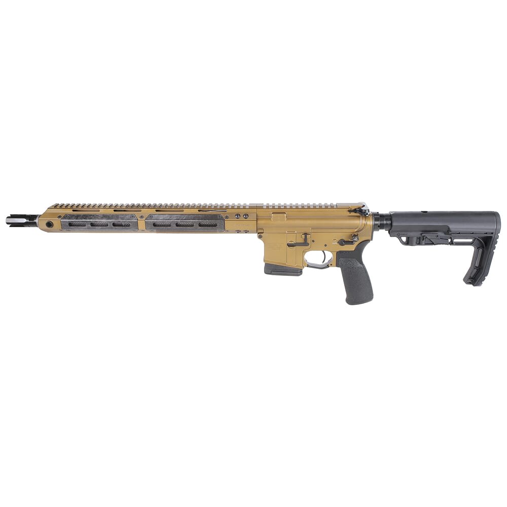 Christensen Arms CA5five6 .223 Wylde 16" 1:8" Carbon Fiber Bbl M-LOK CA Compliant Burnt Bronze Rifle 801-09005-01