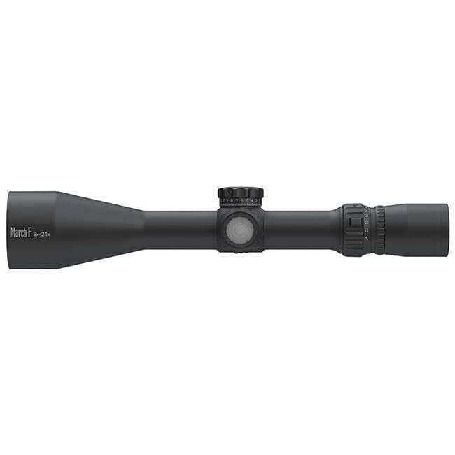 March F Tactical 3-24x52mm FFP FMA-1 Reticle 1/4MOA 6Level Illum Riflescope D24V52FIMA-FMA-1