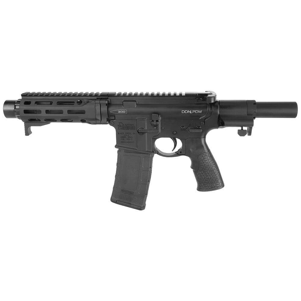 Daniel Defense DDM4 PDW .300 Blk 7" 1:7 Black Pistol 02-088-22070-047