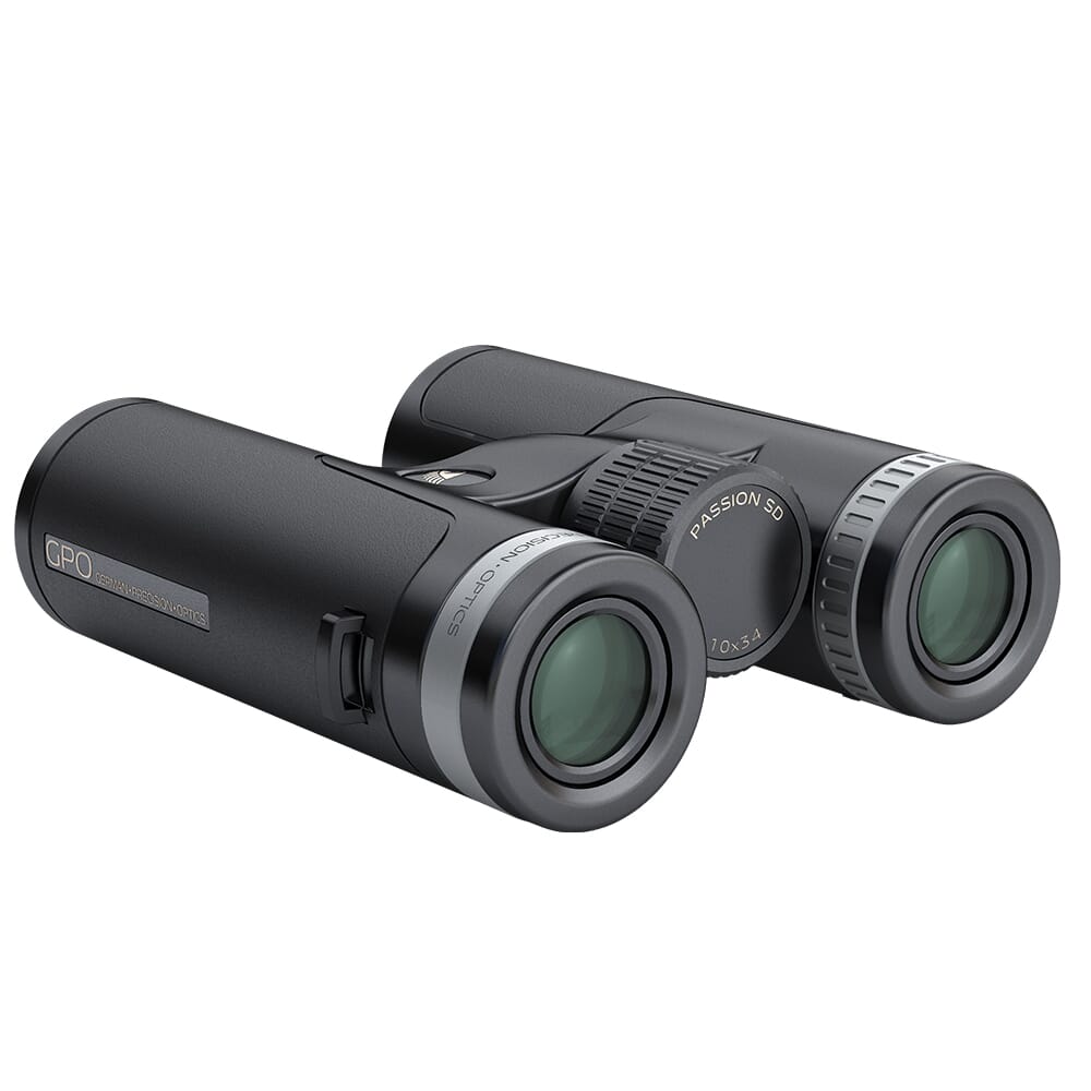 GPO Passion 8x34 SD Black/Silver 2-Tone Binocular B220