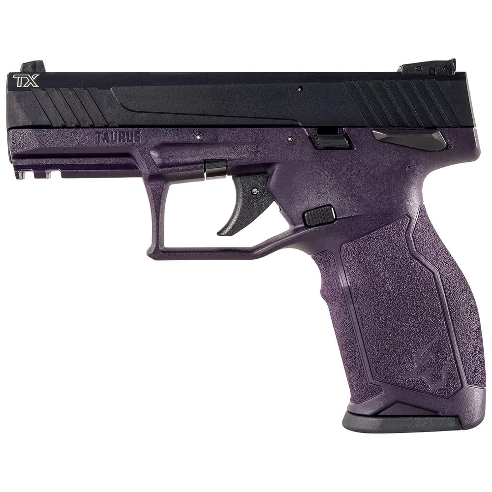 Taurus TX22 22LR 4" Wine Purple/Bk Pistol w/(2)16rd Mags 1-TX22141P