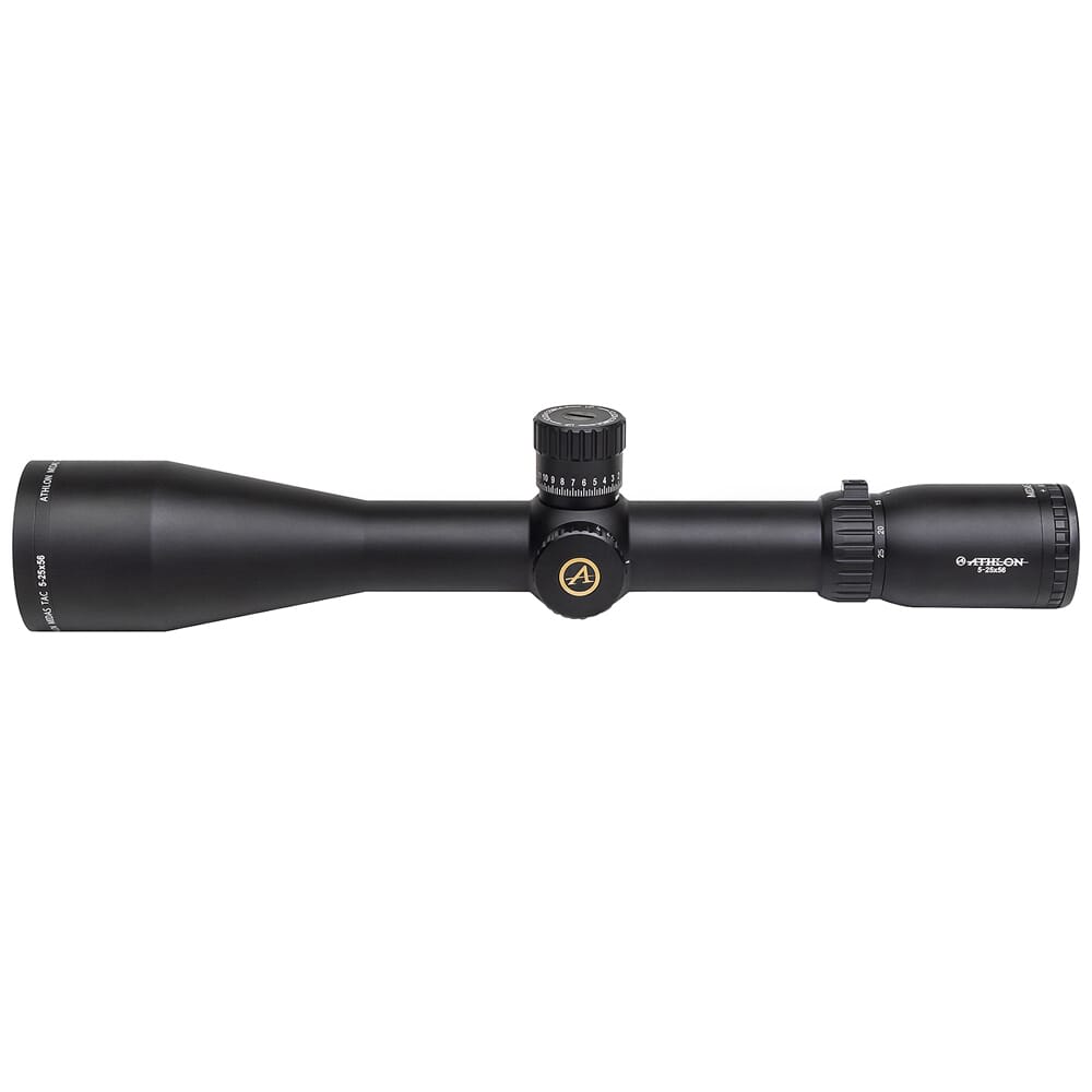 Athlon Midas TAC 5-25x56mm DD CWT SF 34mm APLR4 FFP MOA Riflescope 213080