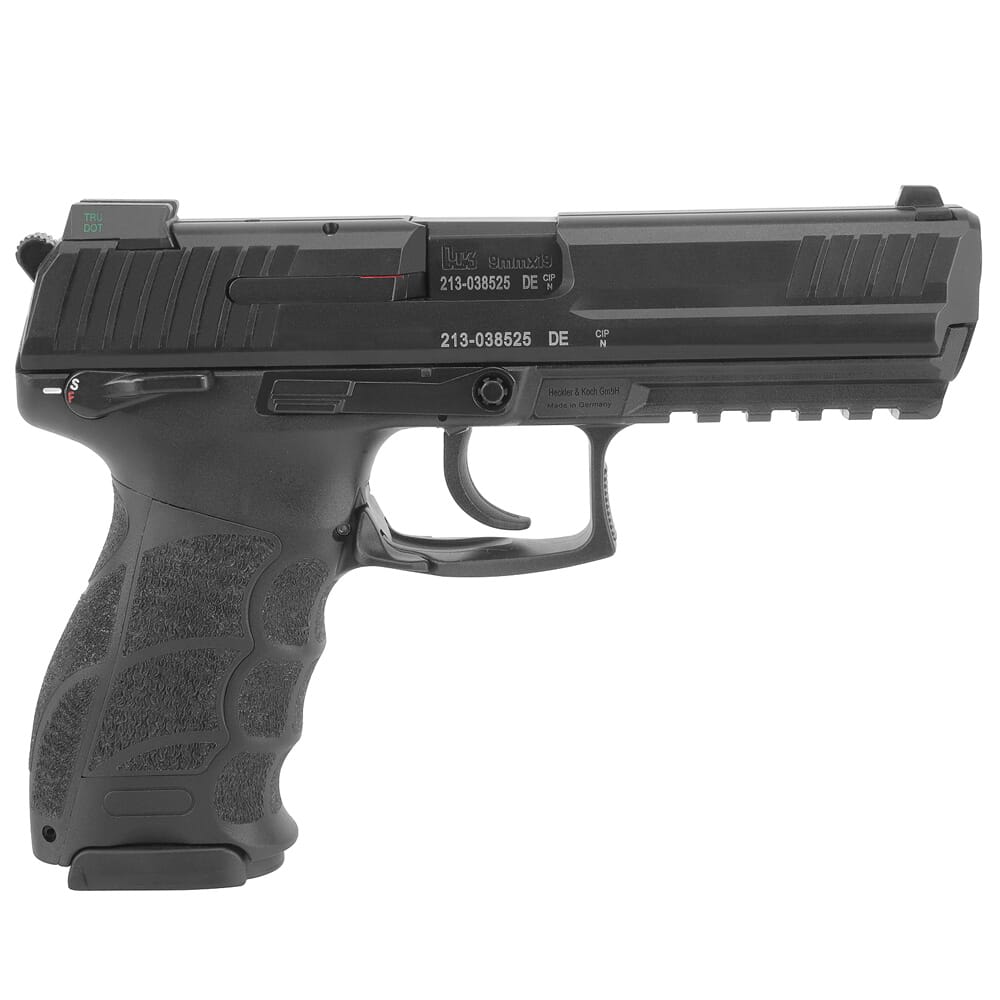 HK P30LS Long Slide (V3) 9mm DA/SA Pistol w/ Ambi. Safety/Rear Decocking Button (3) 17rd Mags and Night Sights 81000124
