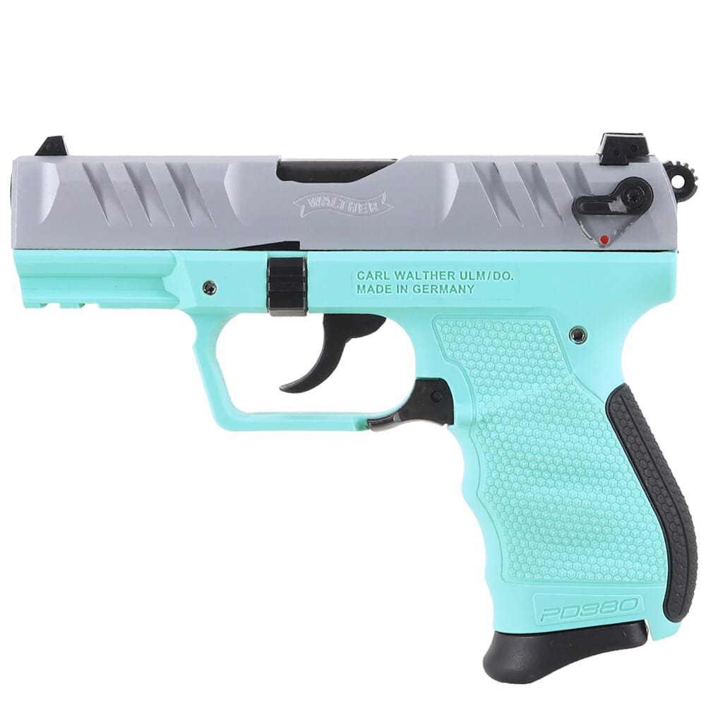 Walther Arms PD380 .380 ACP 3.7" Bbl Angle Blue 9rd Pistol 5050525