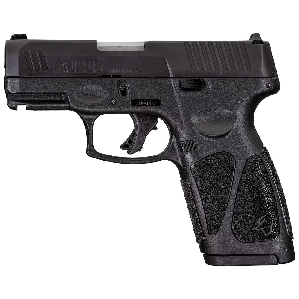 Taurus G(3)SR 9mm Bk/Bk3.26"Non-Manual Safety Pistol w/(2)15rd Mags 1-G3XSR9031