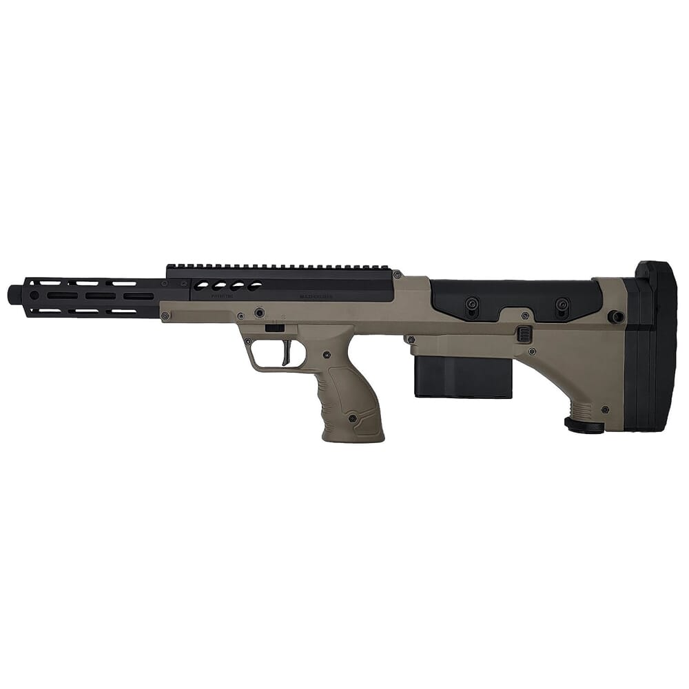 Desert Tech SRSA2 Covert .308 Win 16" 1:8" 5/8x24" Bbl 6rd Black/FDE Bolt-Action Rifle SRS-RF-C-C16R-BF