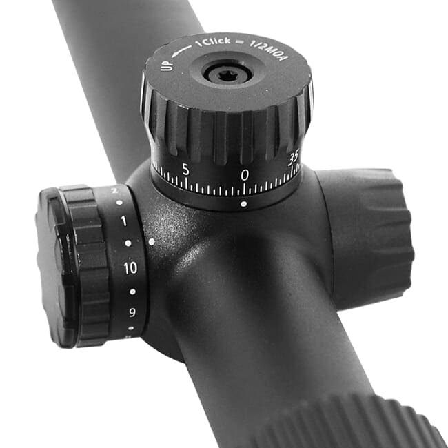 Zeiss Conquest V4 1-4x24mm ZQAR Illum #62 Ext. Elev. Turret Locking Single Turn Riflescope 522905-9962-060