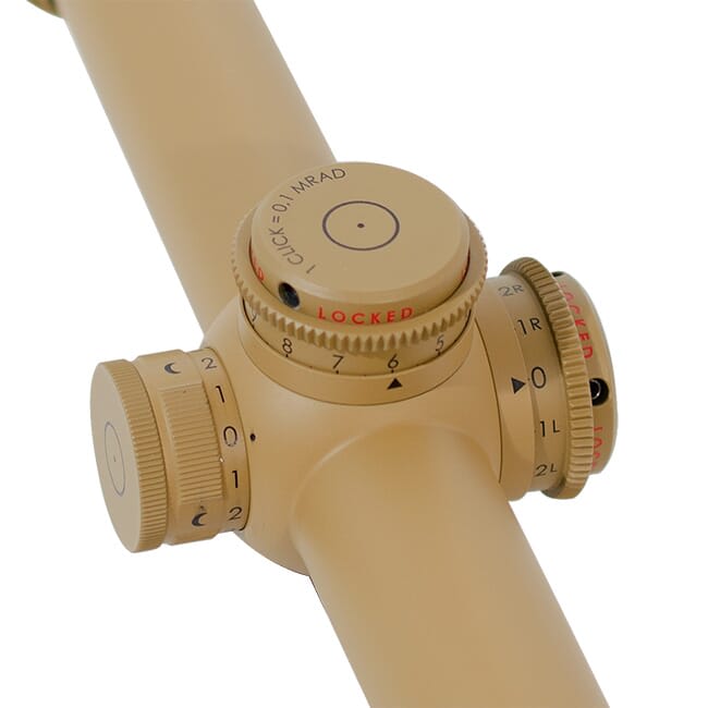 Schmidt Bender 1-8x24 PM II ShortDot Dual CC MDR-T6 1cm ccw ST LT MTC / ST LT ZC RAL8000 Riflescope 683-845-43E-K2-H2