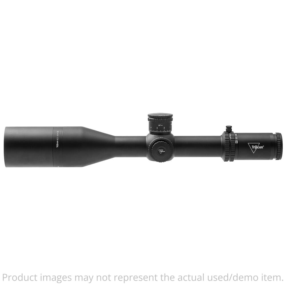 Trijicon USED Tenmile 4.5-30x56 SFP Long-Range Riflescope w/ Red/Green MRAD Long Range 34mm Tube Matte Black 3000015 UA5023