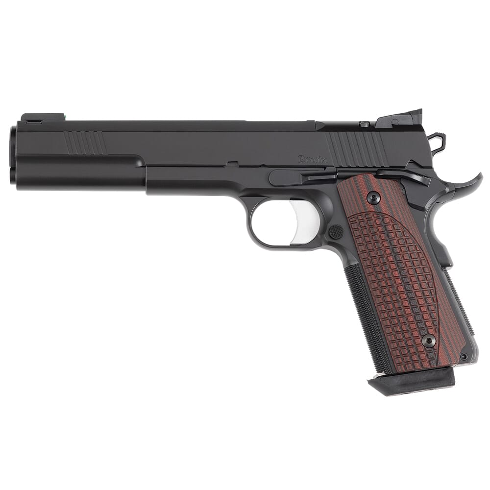 Dan Wesson Bruin 10mm Auto 8rd Optic Ready Pistol w/Front Fiber Optic Tritium Night Sight/ADJ Rear Night Sight & G10 Grips 01793