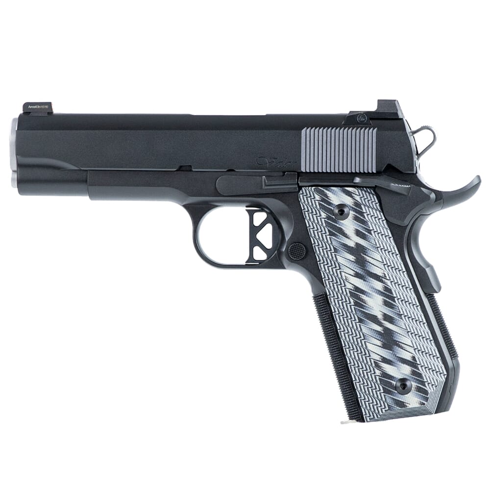 Dan Wesson VBOB .45ACP Blk Duty Finish w/Front Trit Night Sight/Serrated U Notch Rear, Ambi Safety, G10 Grips, 8rd Pistol 01826