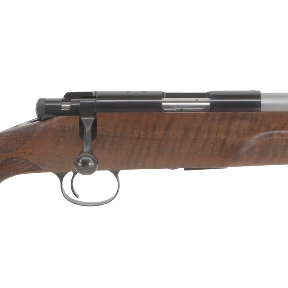 Cooper M57M Varmint Extreme .22 LR 26" 1:16" SS Straight Taper Threaded Bbl AAA+ Claro Wood UG Rifle w/Bbl Cap & Jard Trigger (Set to 10oz.)
