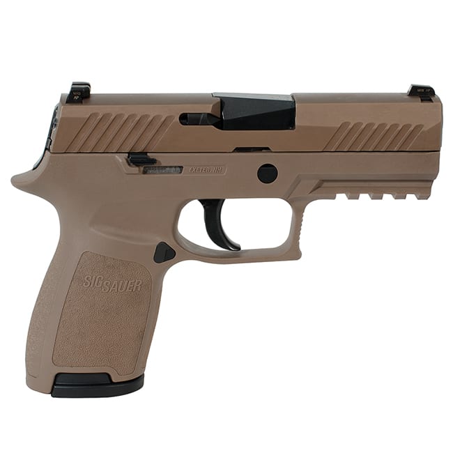 Sig Sauer P320 FDE 9mm Pistol 320C-9-FDE