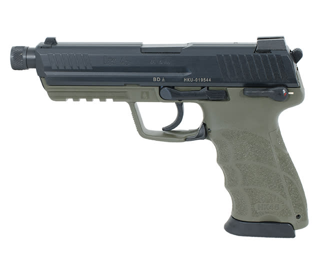 Heckler Koch HK45 Tactical V1 .45 ACP OD Green Pistol HK-745001TG-A5