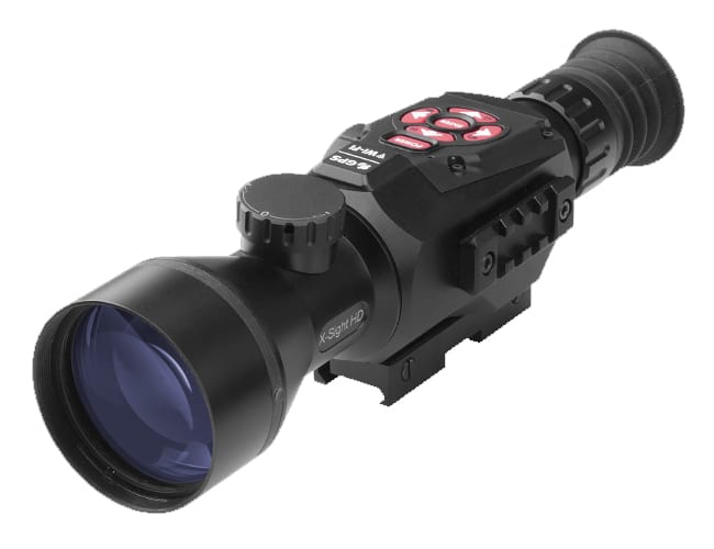ATN X-Sight-II 5-20 Smart Day/Night Hunting Rifle Scope with Full HD Video rec, WiFi, GPS, Smooth zoom and Smartphone controlling thru iOS or Android Apps DGWSXS520Z