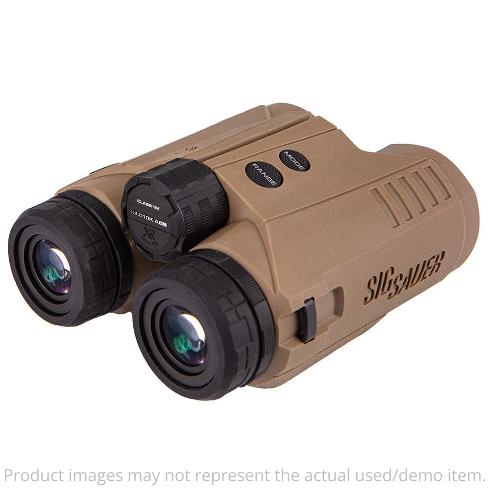 Sig Sauer USED KIL010K-ABS HD 10x42mm AB Elite Balistic Rangefinding Binocular SOK10K11 Scratched Battery Cap UA4822