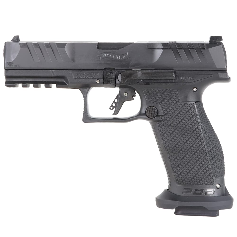 Walther Arms PDP-Pro E 9mm 4.5" Bbl Optic-Ready Full Sized Pistol w/(3) 10rd Magazines 2880113