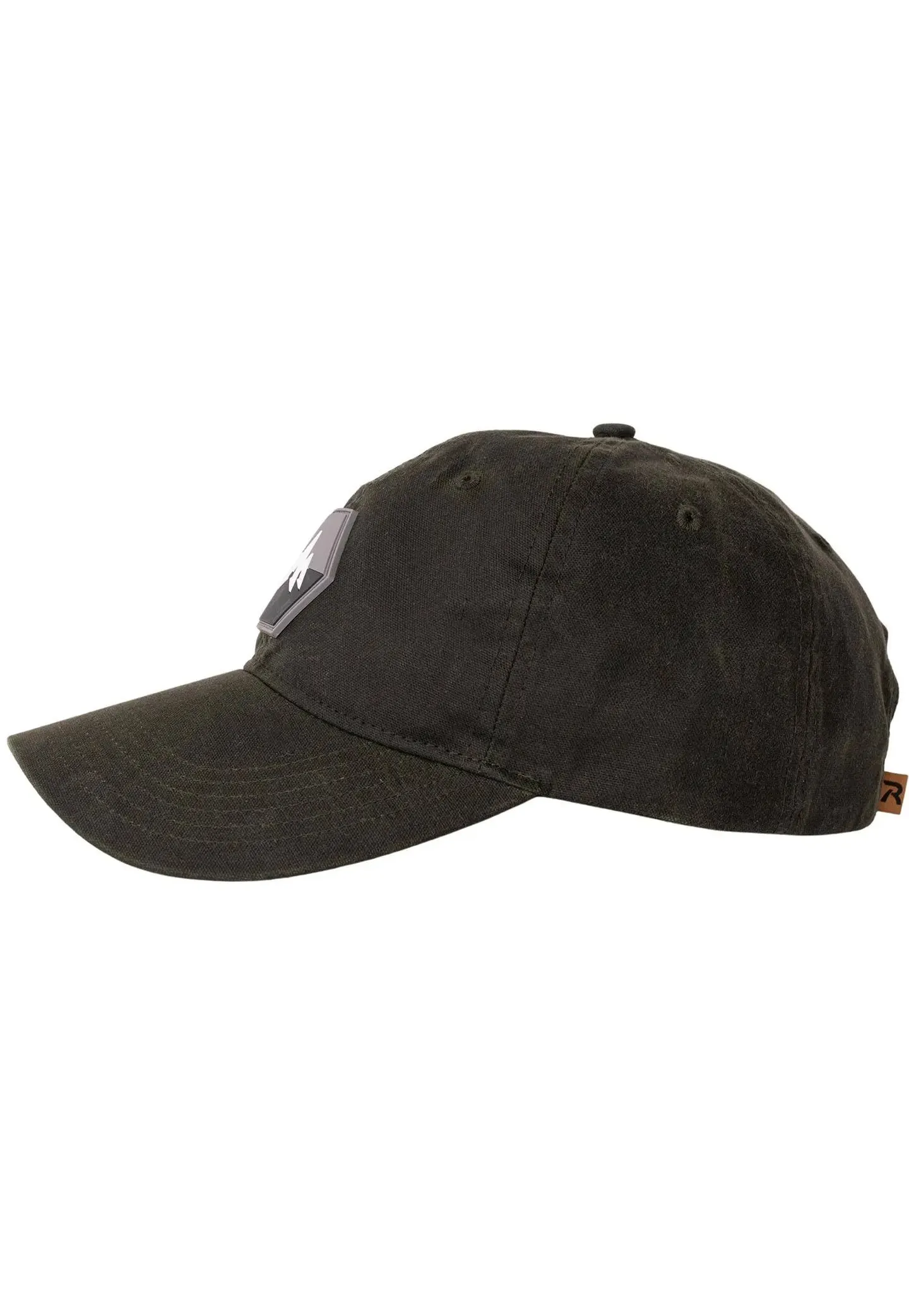 Pnuma Outdoors Lifestyle Waxed Cotton Cap, Dark Olive Color P608DB