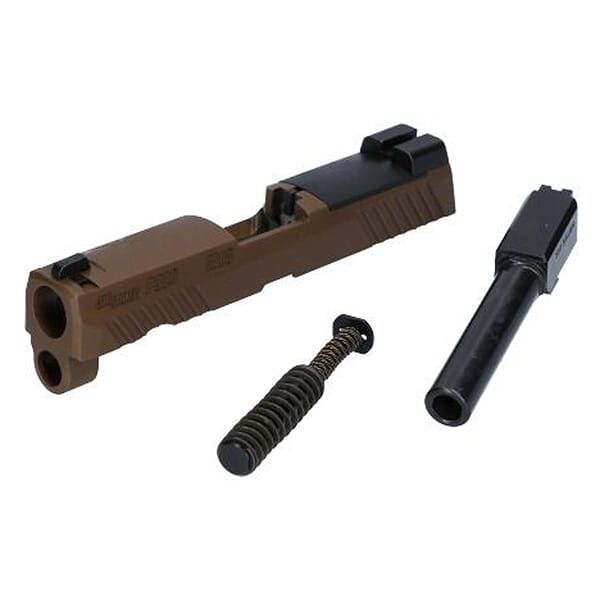 Sig Sauer Cal-X Kit P320-M18 9mm Carry Coyote Caliber Exchange Kit w/(1) 17rd and (2) 21rd Mags 8900268