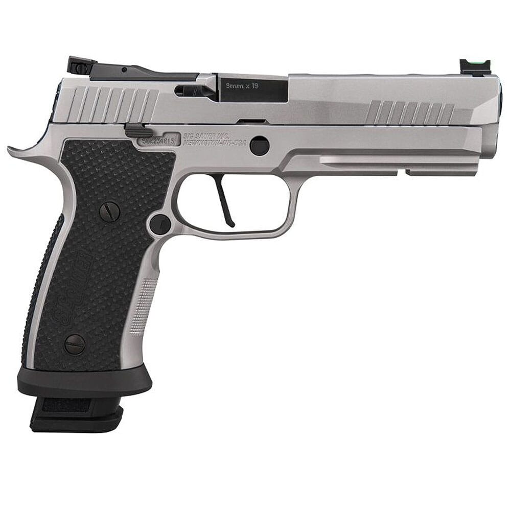 Sig Sauer P320 XFIVE SXG 9mm 5" Bbl Optics Ready Stainless Pistol w/(3) 21rd Steel Mags & Adj. Sights 320SXG5-9-STAS