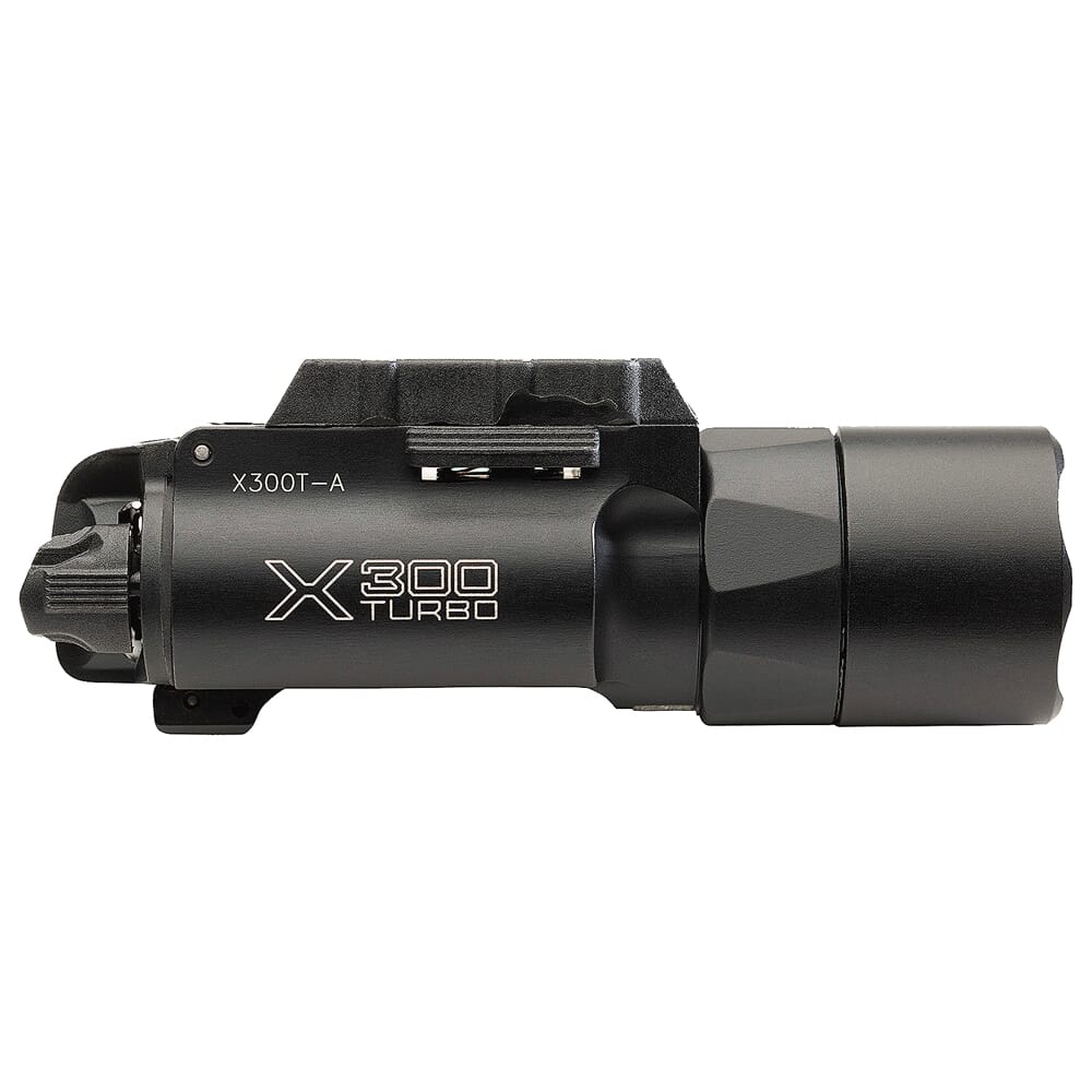 SureFire X300 Turbo 500 LU High-Candela 6V WeaponLight w/Universal/Picatinny Lever Latch Mount X300T-A