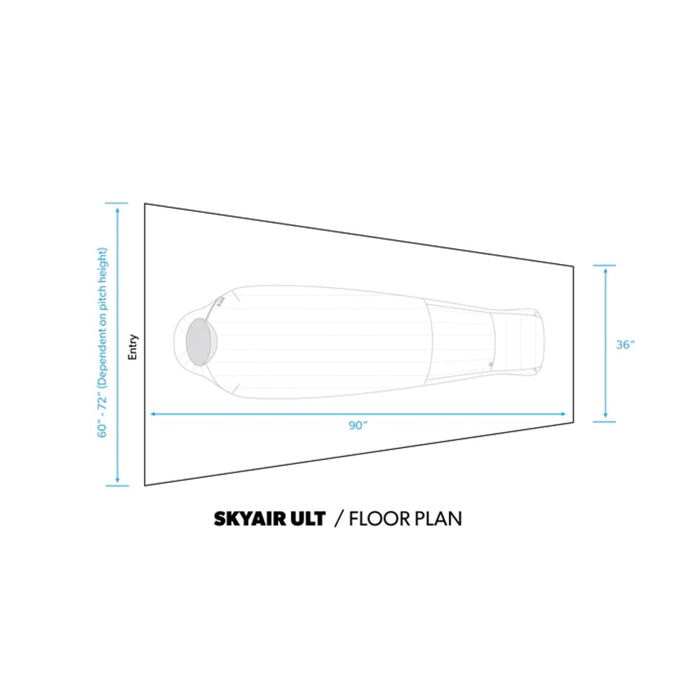 Stone Glacier SkyAir ULT 1P Stone Grey Tent 70023-SG-1P