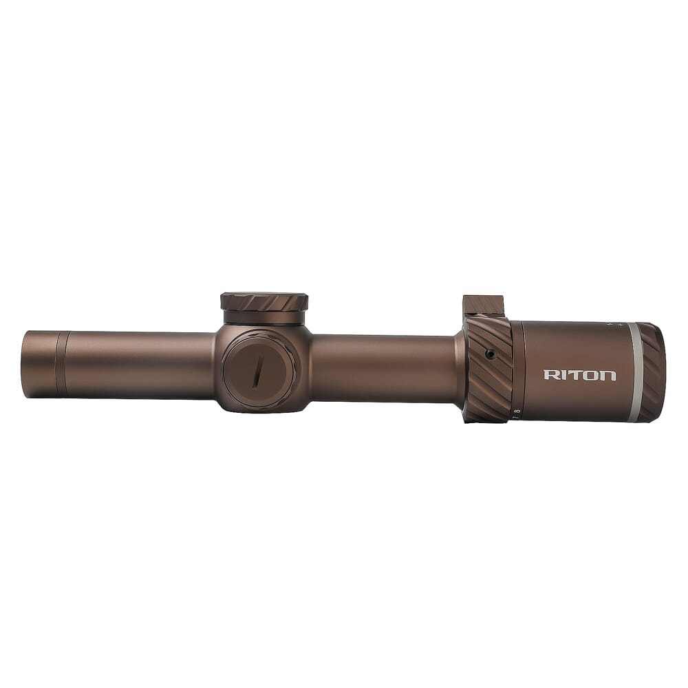 Riton Optics 3X Tactix FDE 1-8x24mm SFP MOA Riflescope 3T18ASIFDE23