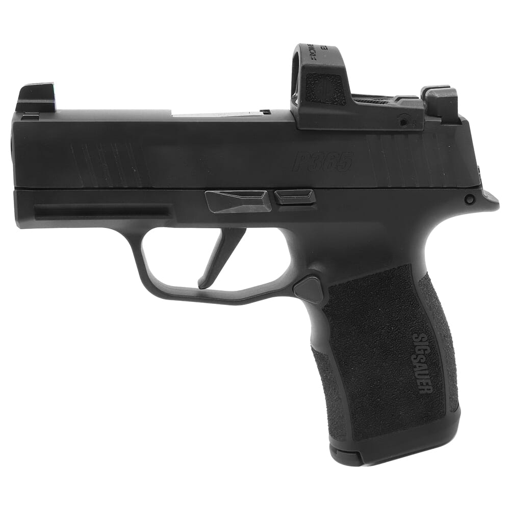 Sig Sauer P365X 9mm 3.1" Bbl Micro Compact Low-Capacity Pistol w/(2) 10rd Mags, XRAY3, Mod Poly Grip & ROMEOZero Elite 365X-9-BXR3-RXZE-10