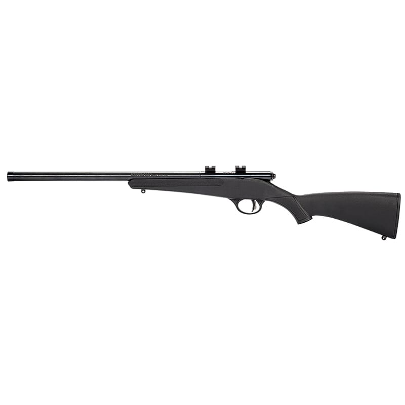 Savage Arms Rascal FV-SR .22 LR 16.13" 1:16" 1/2x28 Bbl Black BA Single-Shot Rifle w/Ear Plugs & Firearms Lock 13834