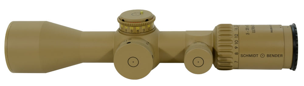 Schmidt Bender PMII 5-20x50 LP LT MTC/CT DT MSR Pantone Scope