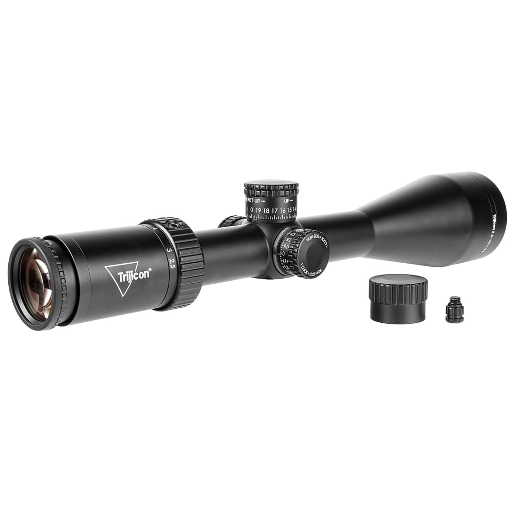 Trijicon Credo HX 2.5-10x56 SFP w/ Green MOA Precision Hunter, 30mm, Satin Black Riflescope 2900028