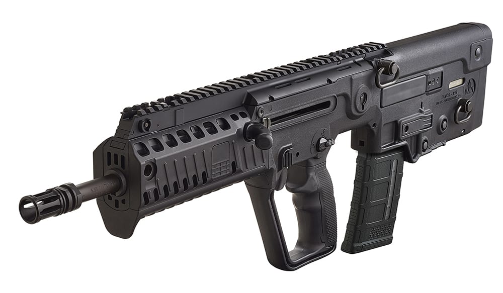 IWI TAVOR X95 Bullpup Rifle - Flattop 5.56 NATO Semi-Auto/Gas Piston BUIS w/Tritium Front Post 16.5" MPN XB16