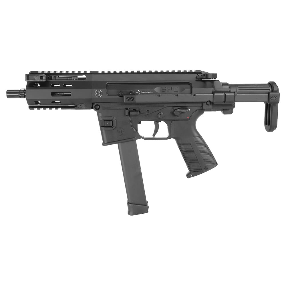 B&T SPC9-G 9mm PDW Short Barreled Rifle w/Telescopic Stock & Glock Lower (NFA) BT-500003-PDW-SBR-G-TS-US