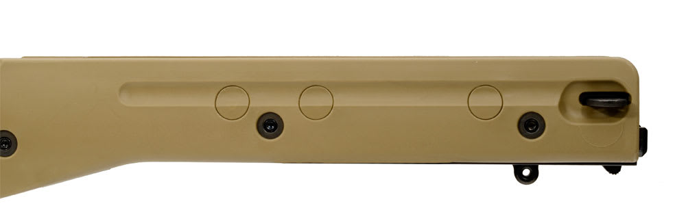 AICS Stock 2.0 Dark Earth Folding Stock - Short Action